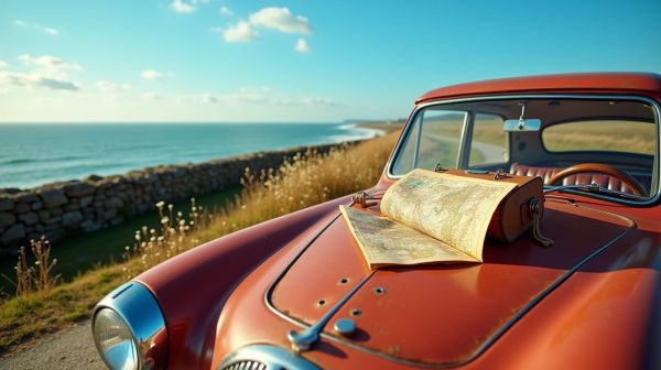 Louer une voiture rétro en Bretagne pour un voyage unique