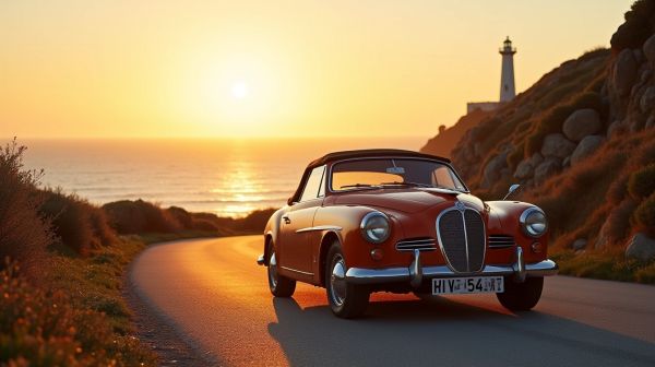 Louer une voiture rétro en Bretagne pour un voyage unique